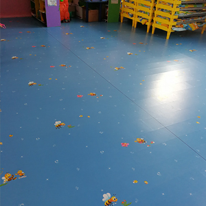 幼儿园卡通塑胶地板